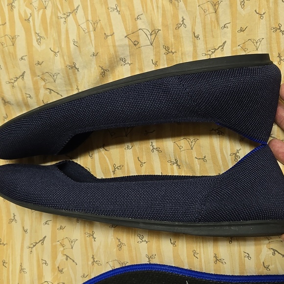 Navy Rothys,round toe - Picture 11 of 11